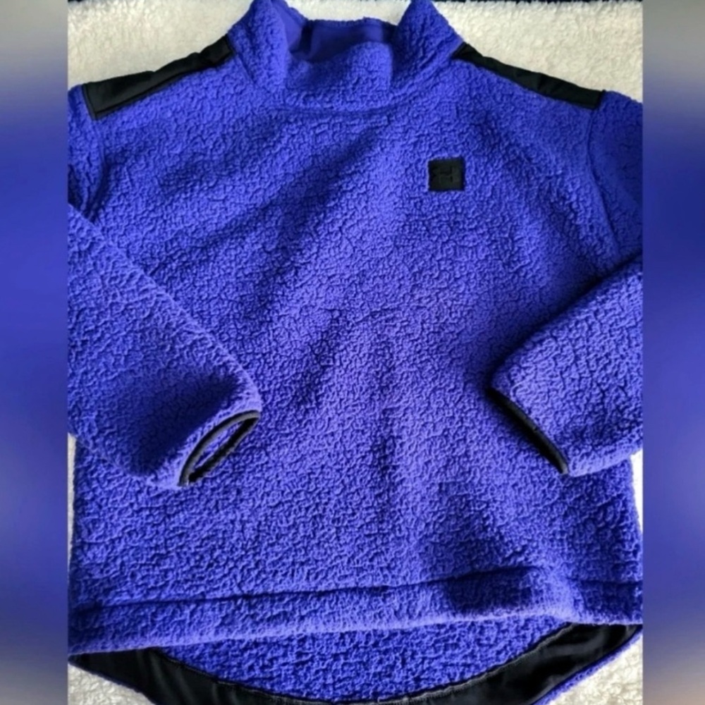 Medium Under Armour Purple Fleece Jacket